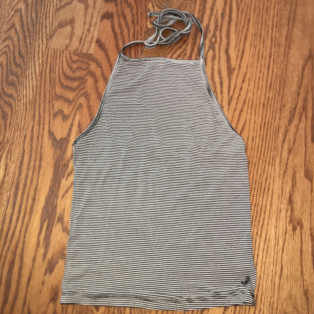 Striped Halter Top